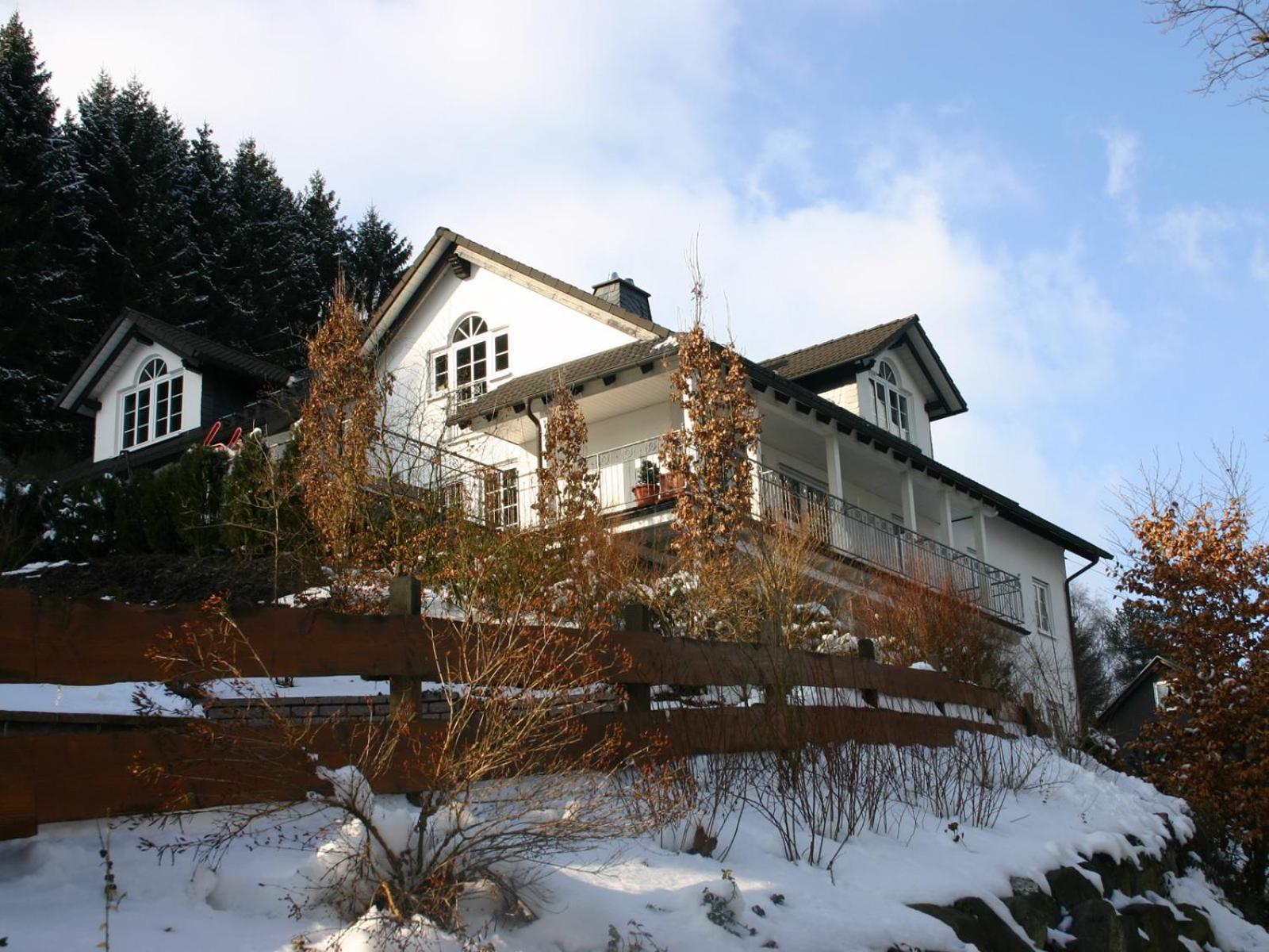 Ferienwohnung Fleckenberg 施马伦贝格 外观 照片